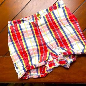 Little Girls Coogi Plaid Shorts